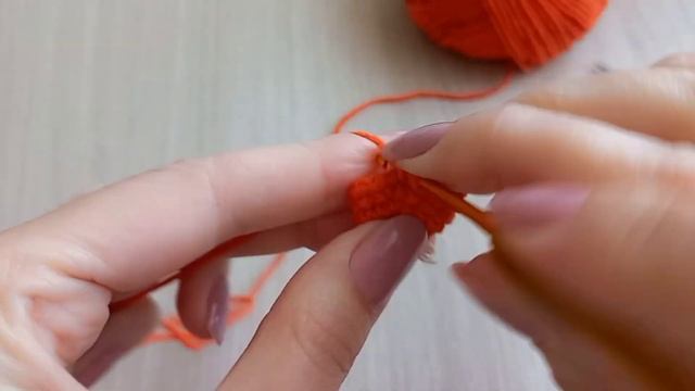 МАСТЕР КЛАСС ЛИСЕНОК. Лисенок крючком.