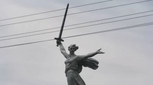 Памятник в Волгограде /// РОДИНА МАТЬ