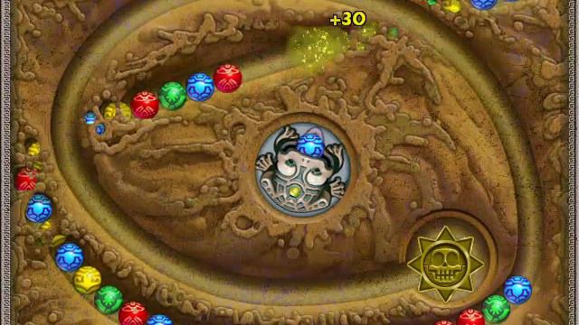 Zuma Deluxe Gameplay смотреть онлайн