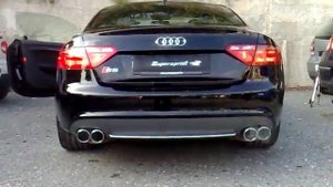 Audi S5 V8 4.2 with Supersprint exhaust system