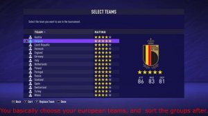 How to play UEFA EURO's in FIFA 21