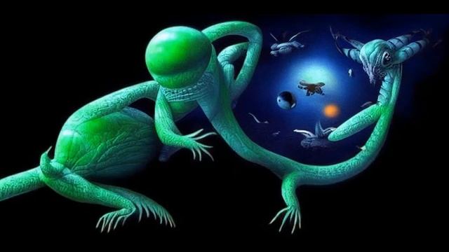 Нейросеть рисует инопланетную жизнь! Арты созданные искусственным интеллектом #1