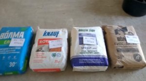 Выбор штукатурки