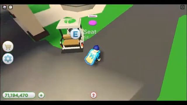 Golf Cart Can Fly In Resort Tycoon in ROBLOX!!! смотреть онлайн