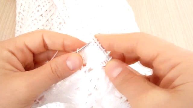 Пляжная туника спицами. Узор "Ромбы" Часть3/Beach tunic spokes.Part3 смотреть онлайн