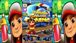 Subway surf НОВЫЙ СОБИРАТЕЛЬ МОНЕТ SUN и НИНЗЯ мультик игра для детей KIDS KIDS