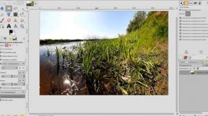 GIMP - Как Выровнять Горизонт на Фото в ГИМП