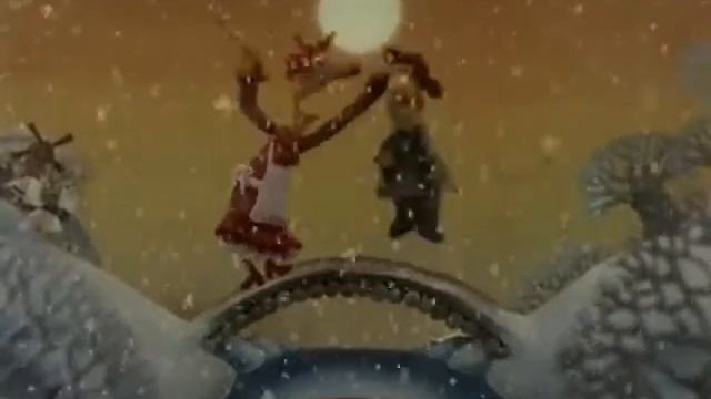 Копия видео "Уж послала, так послала! из мультика Падал прошлогодний снег" смотреть онлайн