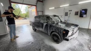 ЗНАКОМСТВО С МОЕЙ ВАЗ 2107 на АЛЬПИНАХ r17