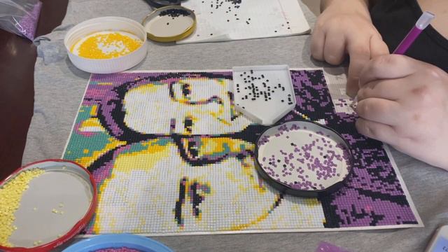 Сборка Конструктор Qbrix POP ART 4 день смотреть онлайн