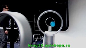 Вентилятор без лопастей VR-001 круглый 10 дюймов. Настольный безлопастной вентилятор без пропеллера