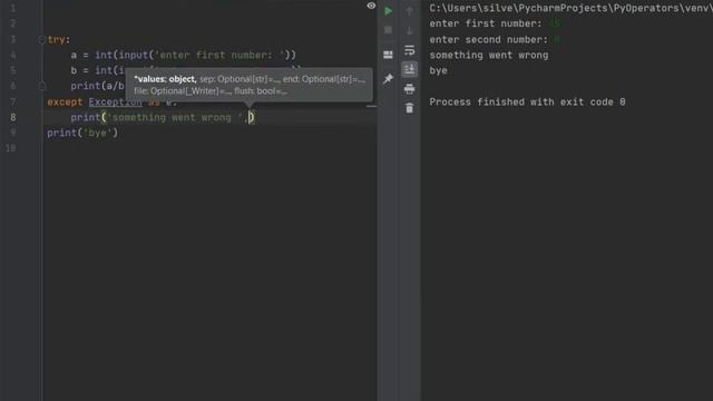 Python Tutorial - 37 | Exception Handling | Sinhala