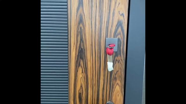 Модная входная металлическая дверь в стиле хайтек для квартиры- просто огонь! смотреть онлайн