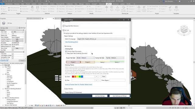 How to Color Revit Tabs with Colorize Tabs & pyRevit | Revit смотреть онлайн