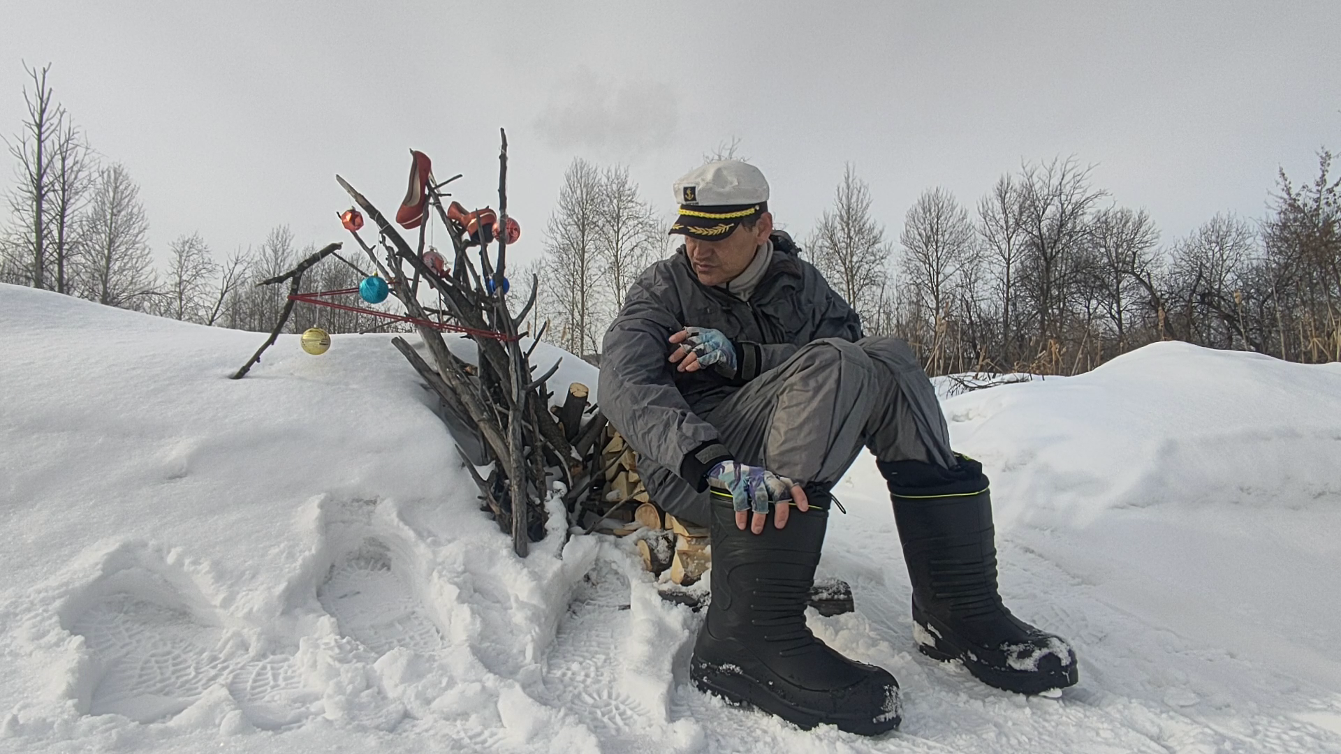 Мембранная одежда в зимнем походе