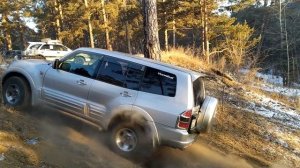 На что способен стоковый Pajero 3 без блокировок? (Suzuki Escudo, Toyota Carib). OffRoad