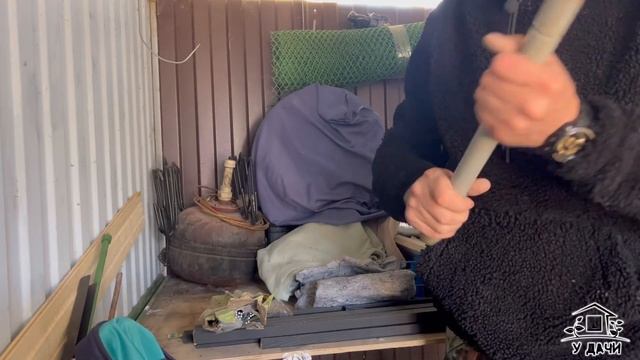 Что хранят дачники в сарае, порядок в хозблоке. Скважина на даче_55