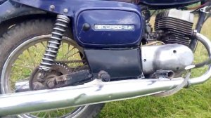 Работа двигателя Восход 3м с карбюратором от Явы 638