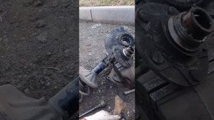 мазда 626 ge замена переднего ступичного подшипника на улице своими руками.