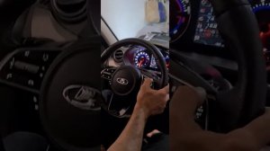 Lada Granta FL, руль от Kia Optima 4 2016 подключили круиз контроль.