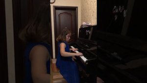 Исполняю на фортепиано «Чувство», композитор М. Глинка