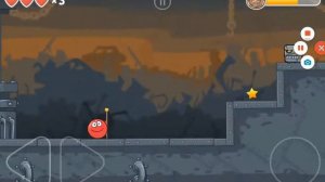 Мультик Игра Red ball 4.  Уровень 33 - 38