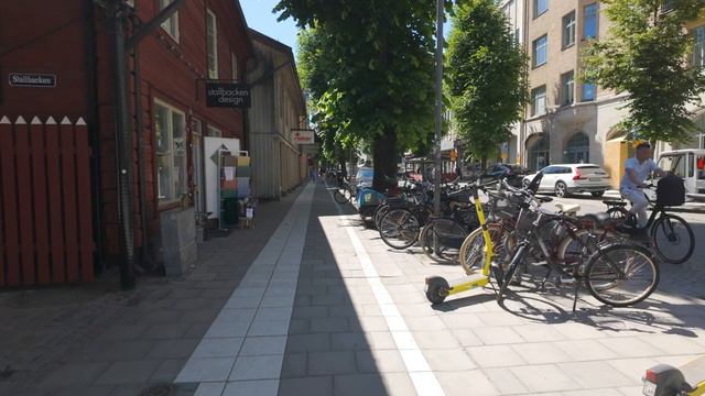 Знакомство с Эребру, Швеция - Пешеходная экскурсия по городу в формате 4K