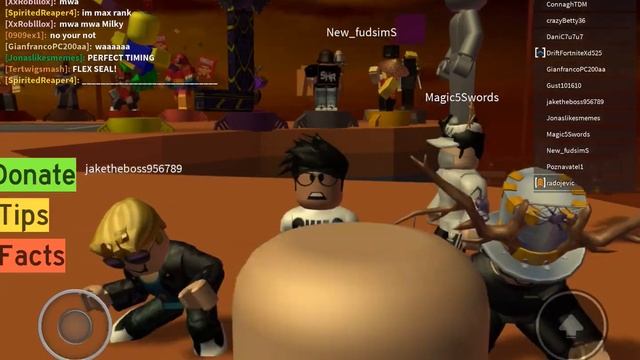 Roblox Dance Emotes PERFECT TIMING ORANGE JUSTICE????? смотреть онлайн