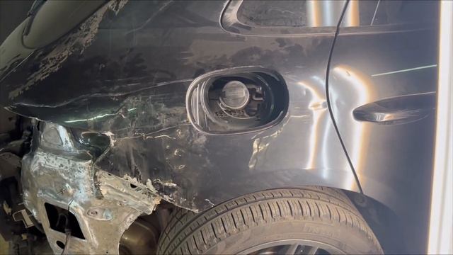 Porsche Macan. Высокоточная рихтовка тотального крыла в г. Пенза смотреть онлайн