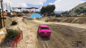 GTA Online created race - Super Diamond Cross