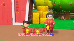 Chinese New Year for Kids! Lunar Year! | Lellobee Song for Children - Kids Karaoke