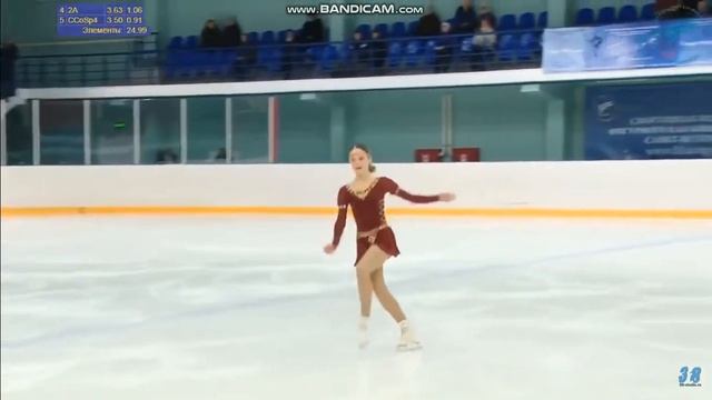 Софья Хозяинова КП Чемпионат Санкт-Петербурга 2019