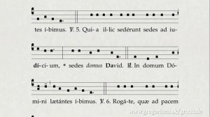 Psalmus responsorius: Laetatus sum