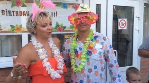 День рождения в Гавайском стиле