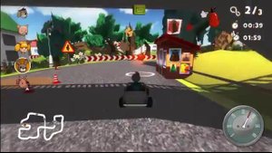 Игра детские машинки гонки