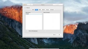 How to change DNS (Mac Os X - El Capitan)