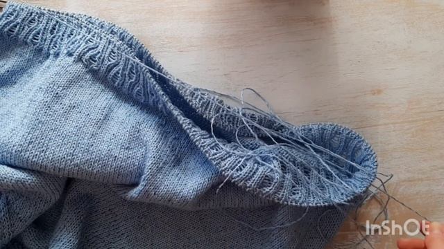 Переход с резинки 2×2 на полную резинку 1×1, закрыть петли резинки иглой смотреть онлайн