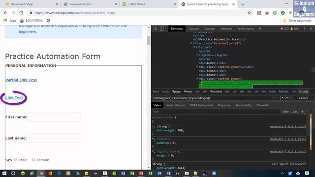 ✔ XPath Axes - Target Elements With XPath Axes | (Video 45)