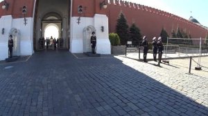 Смена караула на Красной площади в Москве