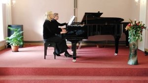 А. Пьяццолла «Milonga de angel» (Песня ангела) переложение для двух фортепиано