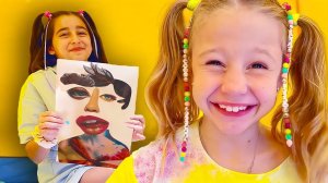 24 часа челлендж! Настя и Эвелин провели 24 часа в палатке