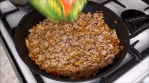 Капуста по-флотски/капуста болоньезе.