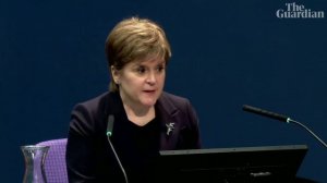 Tearful Nicola Sturgeon says she felt ‘at times felt overwhelmed’ by pandemic