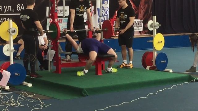 Воронин Роман. Жим лежа 145 кг. В/к 82.5 кг. Чемпионат СЗФО.