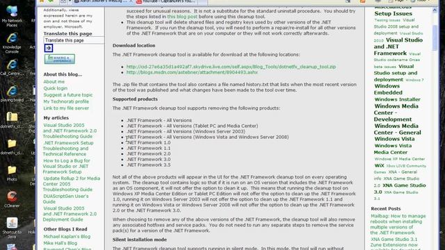 How to remove .Net Framework 2.0, 3.0 4.5 смотреть онлайн