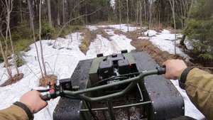 Вездеход POMOR X6 с 2-х скоростной коробкой передач!