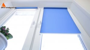 Рулонные шторы "мини", на пластиковые окна Обзор 