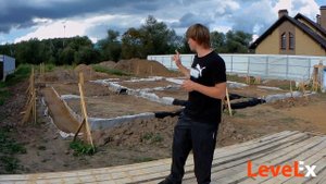 Устройство песчаной подушки под мелкозаглубленный ленточный фундамент. Репортаж из Троицка. Часть 2