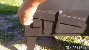 Печь для сжигания мусора "Испепелятор с дымоходом"