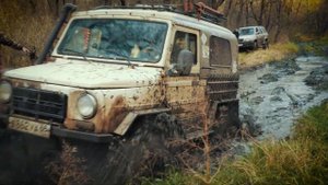 День Автомобилиста 2022... УАЗы и ЛУАЗ по лесовозной колее.